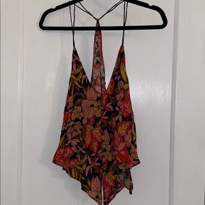 Urban Outfitters Floral Tank Top
